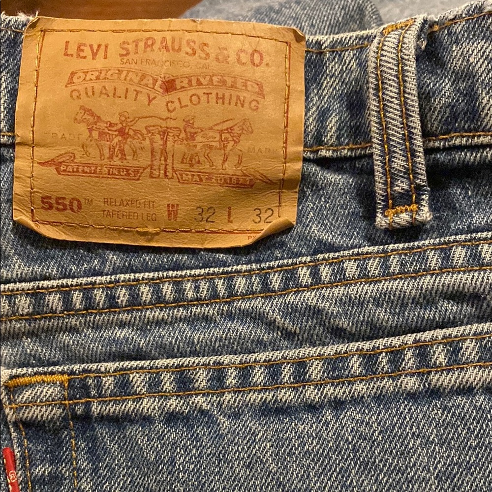 Levi's Relaxed Blue Jeans with Vintage Appeal